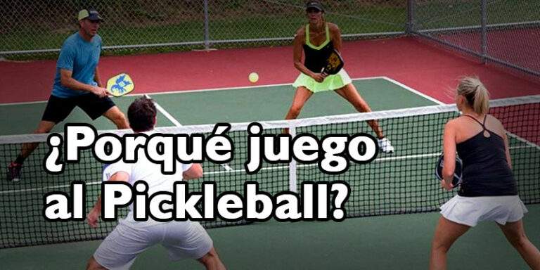 razones por las que jugar al pickleball