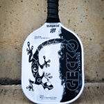 ZCEBRA Pala Pickleball ZGECKO blanco y negro